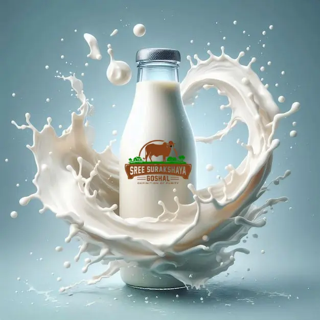 Premium A2 Rich Desi Cow Milk -500 ML - Monthly Subscription